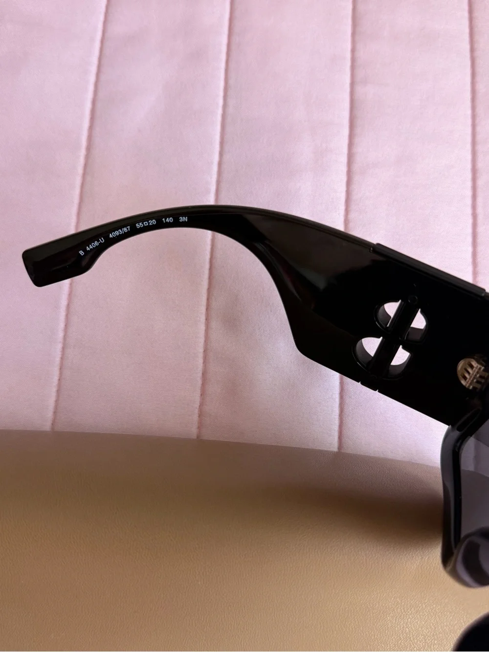 Burberry Black Oversized Square Sunglasses women authentic